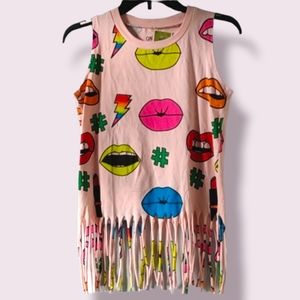 Kids OnFire Adorable Tank Top with Tassled Bottom